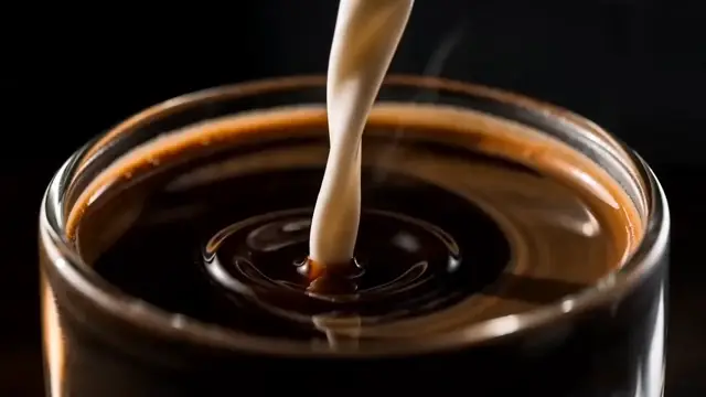 coffee latte commercial