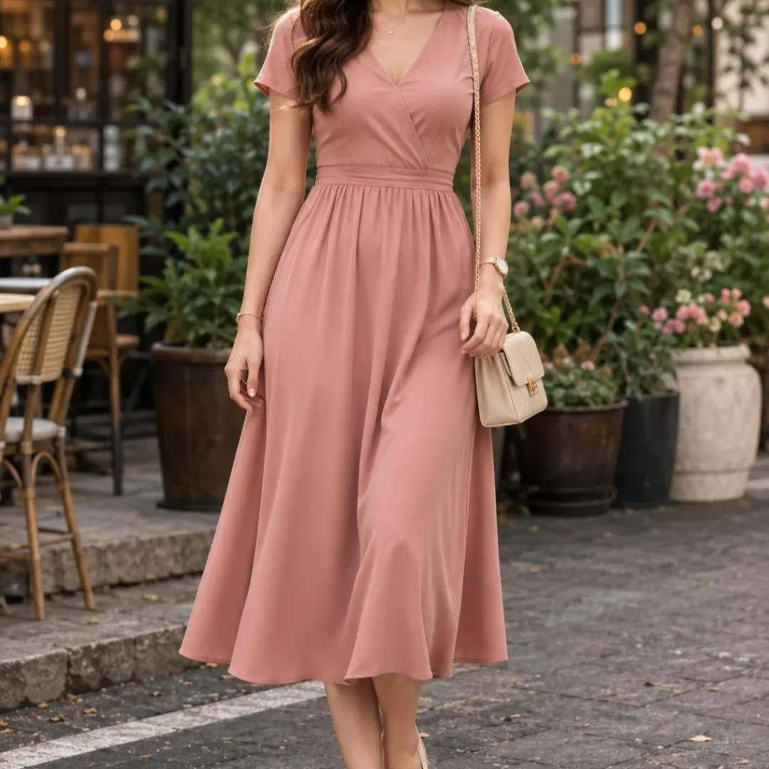 Reference image for Gunakan prompt ini untuk menghasilkan outfit feminine yang konsisten untuk AI image/video generation.