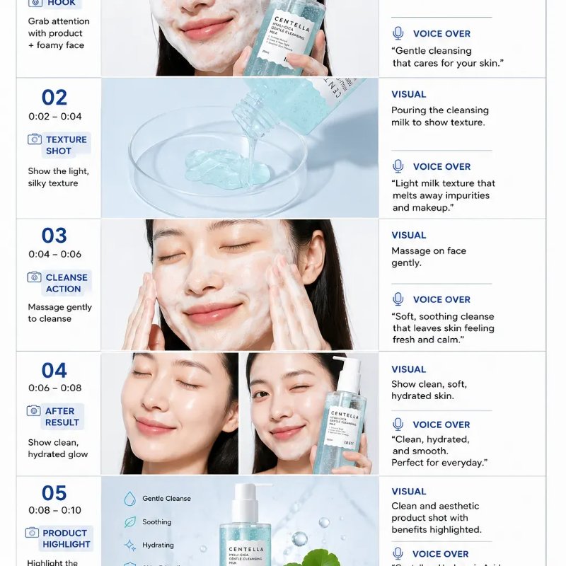 Reference image for Centella Micellar Cleansing Milk.