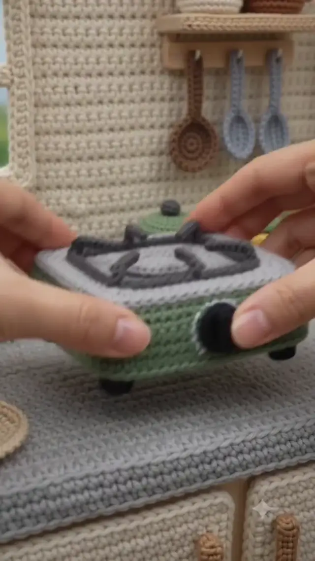 🧶 The Prompt Behind This Cozy Crochet Drink Video