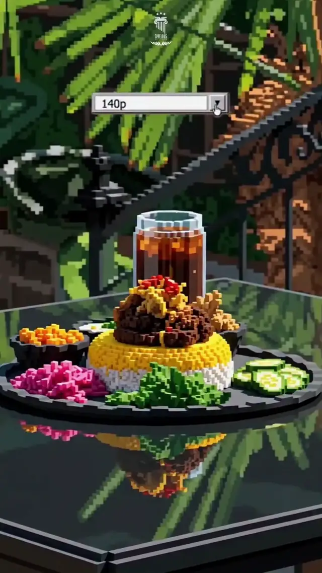 From 140p to 1080p: Food in Stunning Detail 🍛✨