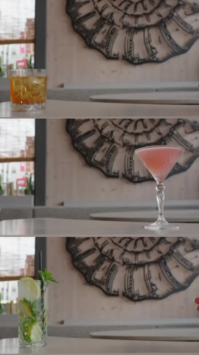 Vertical Split-Screen Cocktail Ad AI Video Prompt: Creative Analysis