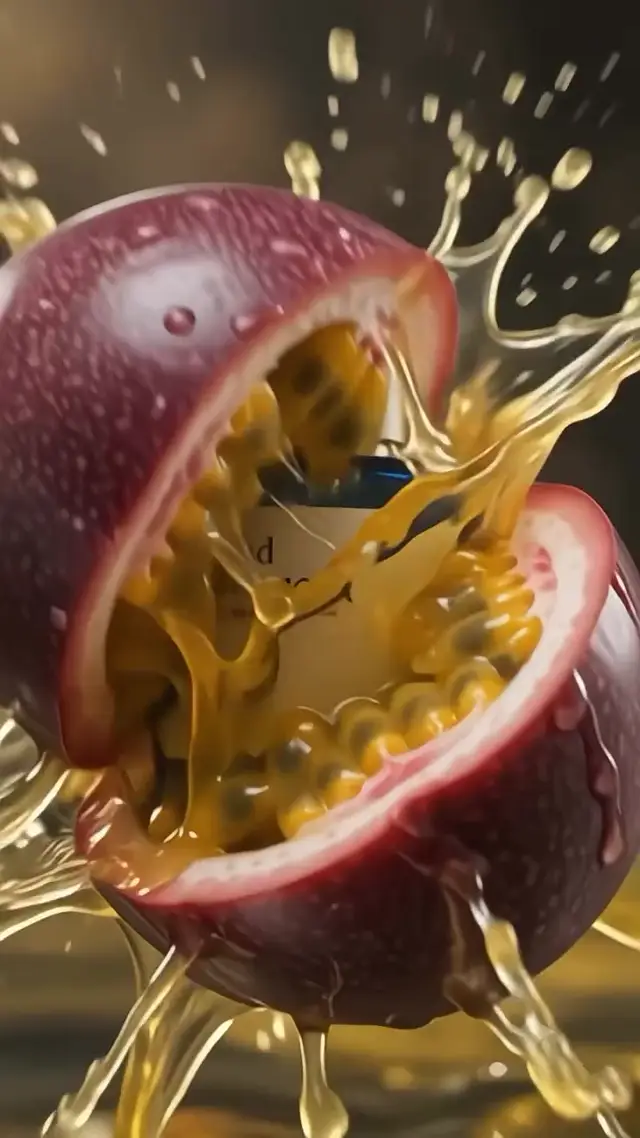Luxury Perfume Ad AI Video Prompt: Oud Maracujá Commercial Concept