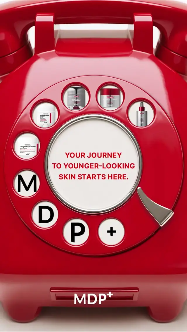 Vintage Rotary Dial Video Prompt for Beauty Skincare Ads