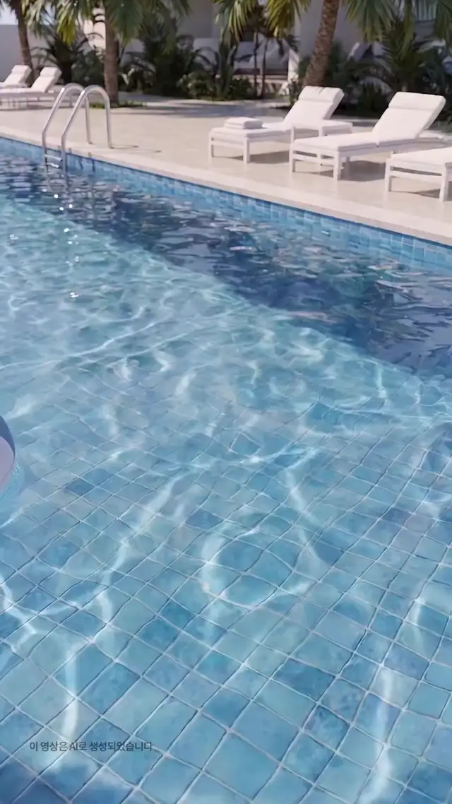 Sunlit Pool Float Product Reveal AI Video Prompt Ideas