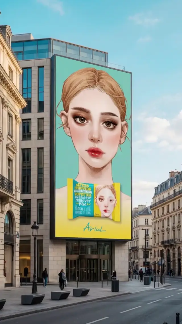 Urban Billboard Transformation: A Fresh AI Video Prompt for Beauty Ads