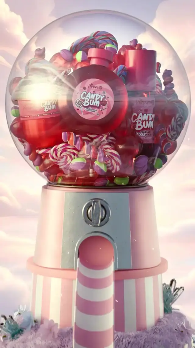 Candy Rain Product Reveal: AI Video Prompt for Beauty and Ecommerce Brands