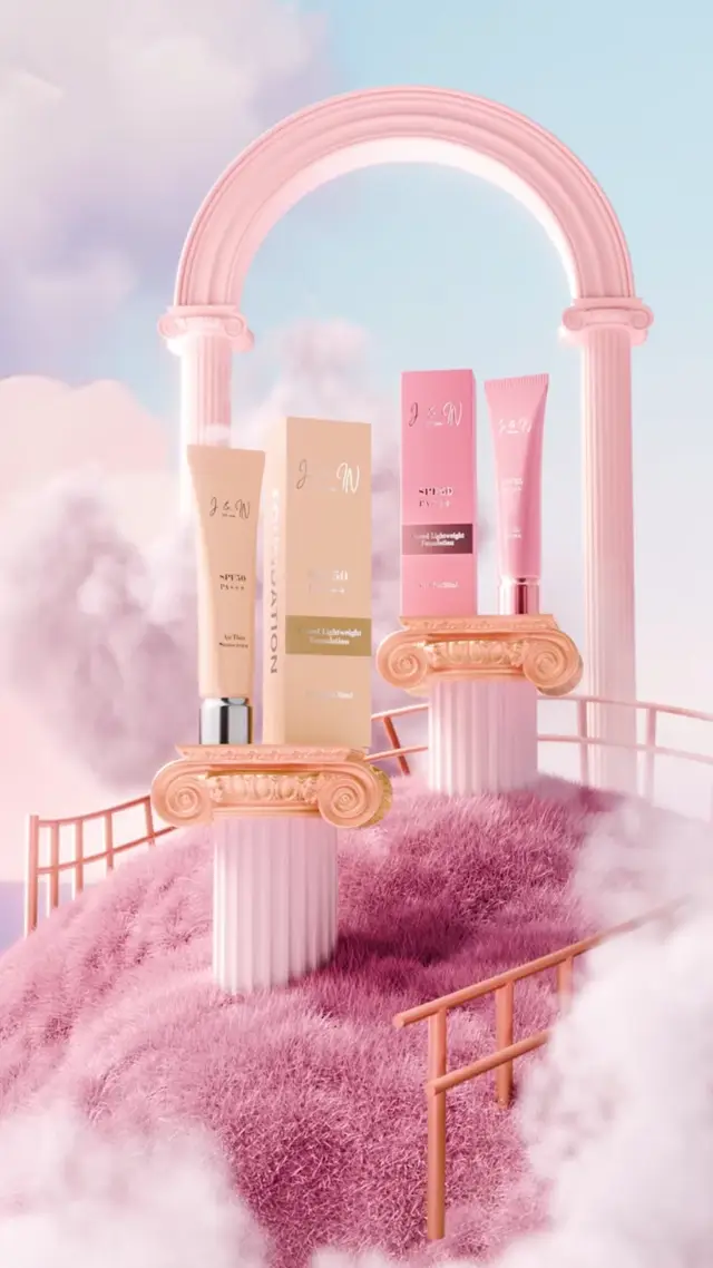 Whimsical Cloud Diorama AI Video Prompt for Beauty and Lifestyle Brands