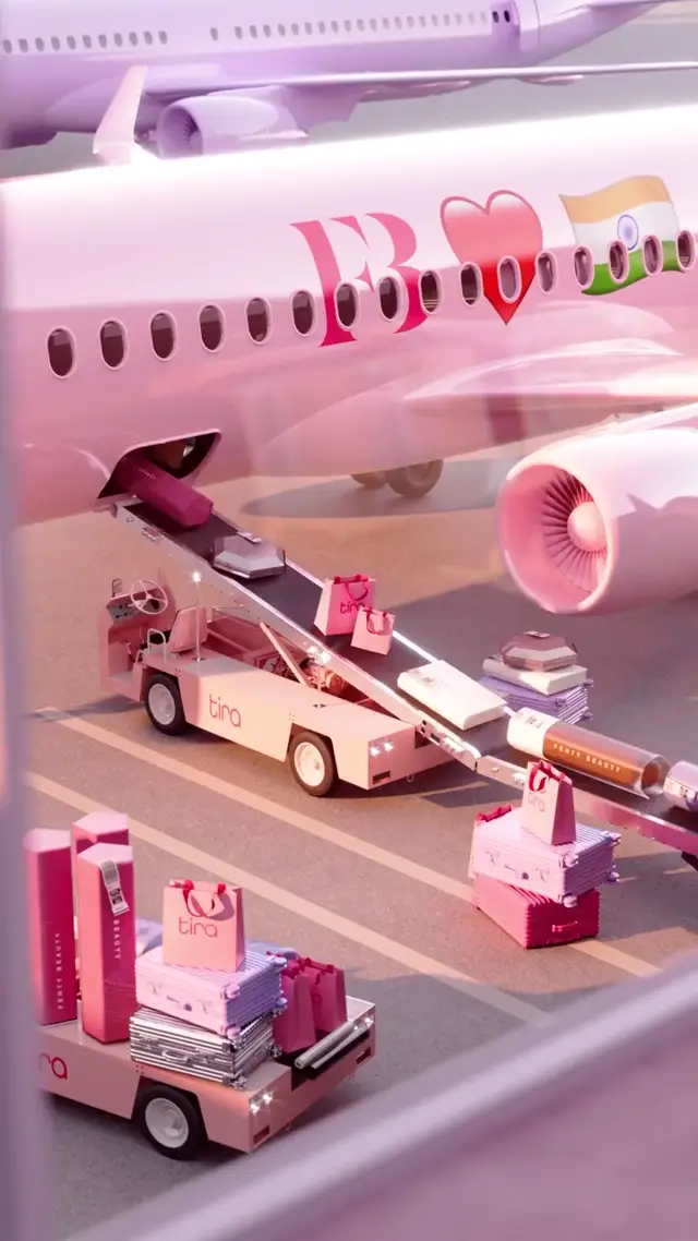 AI Video Prompt for Luxury Beauty Branding Using Pastel Aerial Transport
