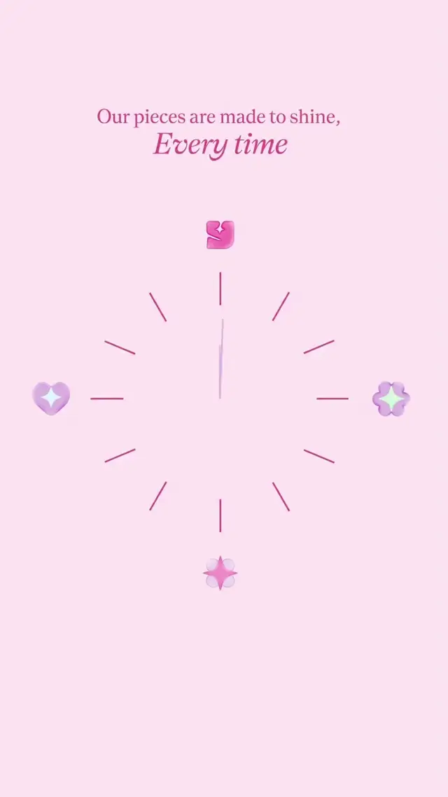 Jewelry Video Ad Ideas: A Pastel Vector Clock Prompt for AI Video