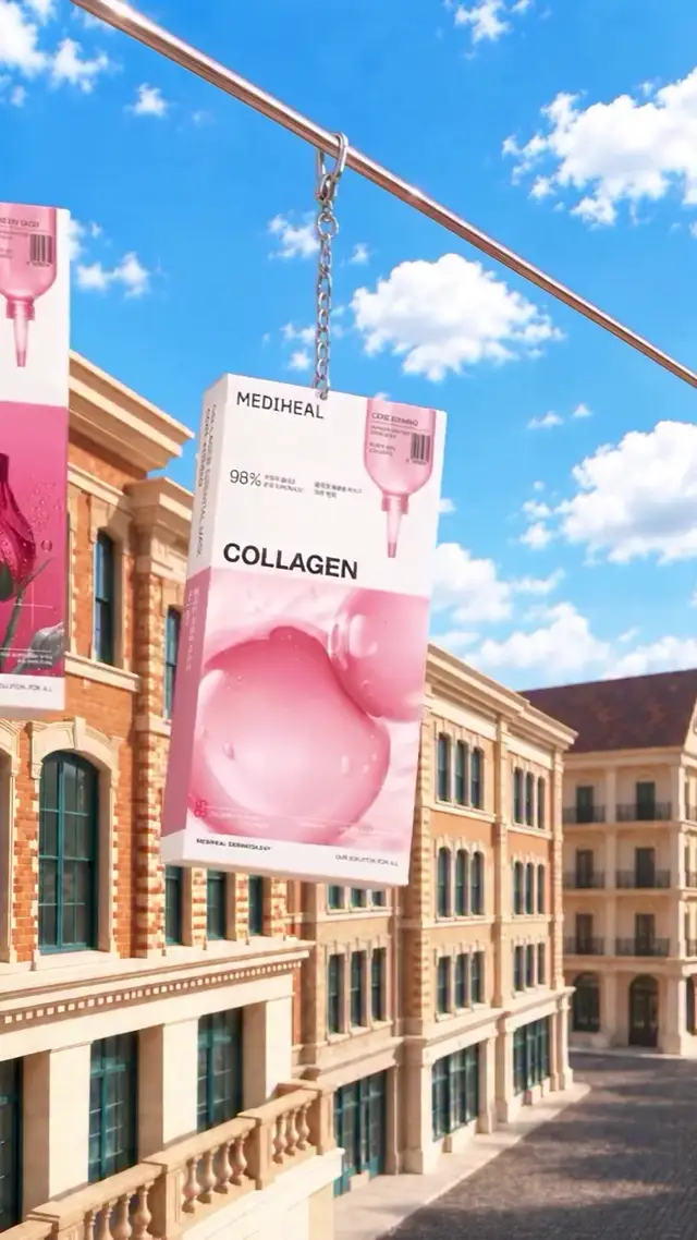 Flat Style Beauty Ad AI Video Prompt for Retail and Skincare Campaigns
