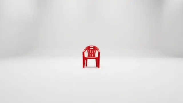 Plastic Chair Product Launch Video Prompt: A Cinematic AI Ad Concept
