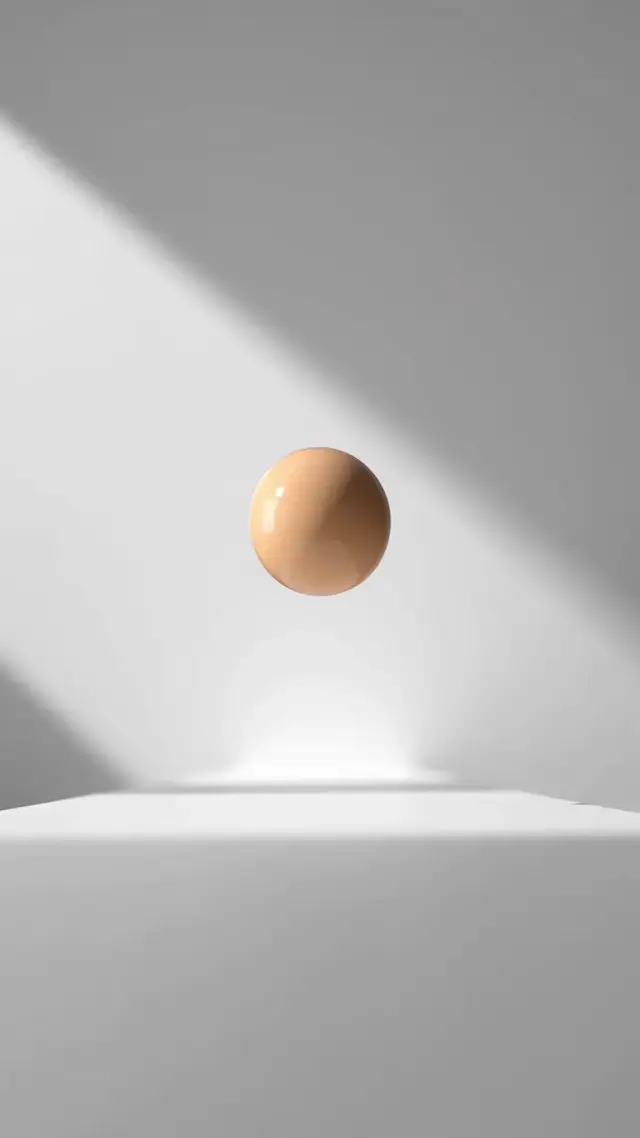 Fluid Motion AI Video Prompt Ideas: Transform Beige Sphere to Tennis Energy