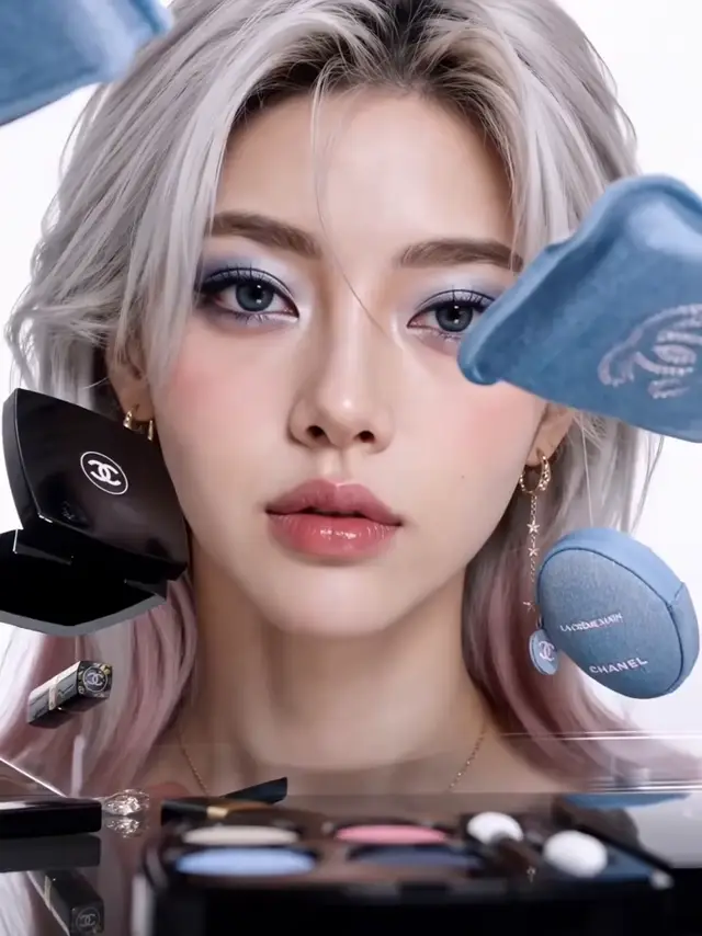 Surreal Floating Beauty Products AI Video Prompt for Fashion Campaigns