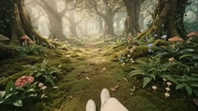 Enchanted Forest Product Reveal AI Video Prompt for Skincare and Wellness Brands