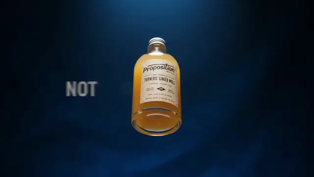 Dynamic Product Orbit and High-Speed Pour AI Video Prompt for Non-Alcoholic Drinks