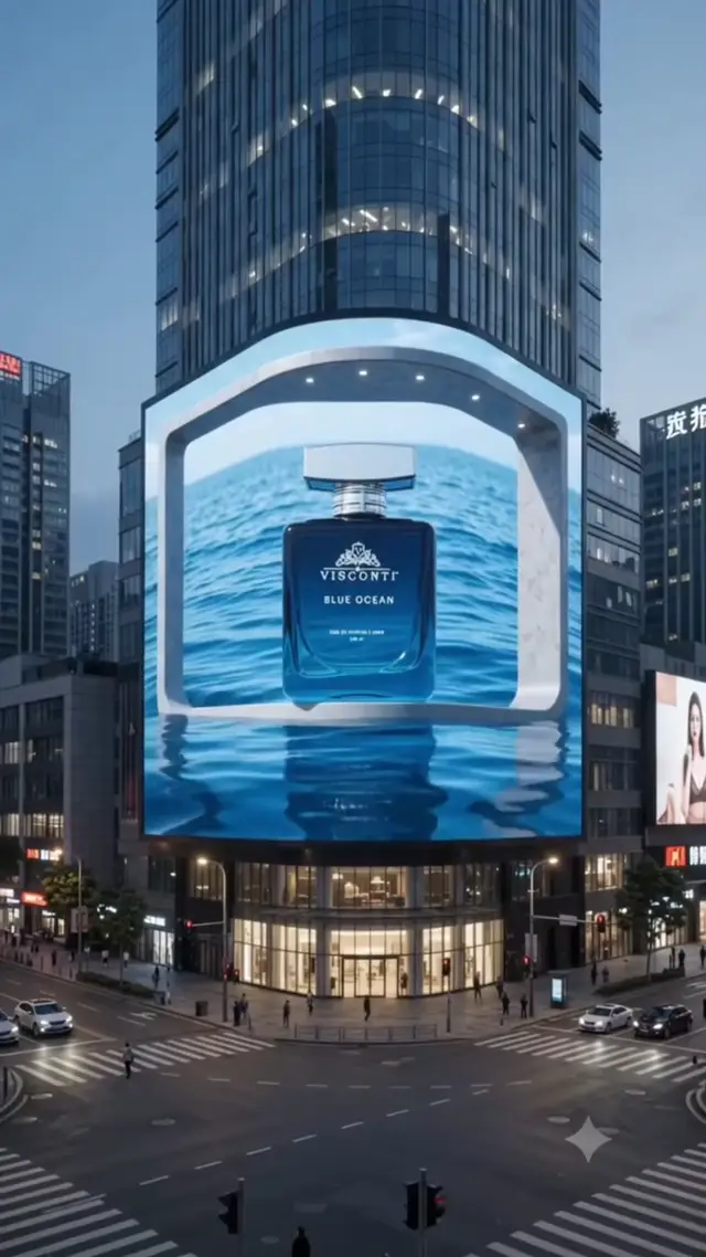 Cinematic Billboard Product Reveal AI Video Prompt for Ecommerce Advertising