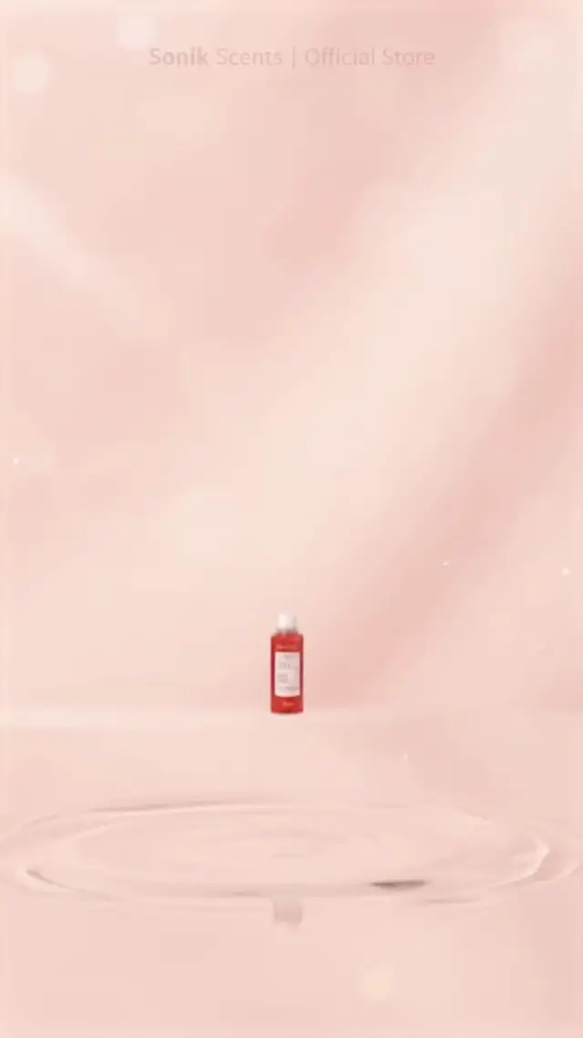Fresh Gradient Beauty Ads: Energetic Product Animation AI Video Prompt