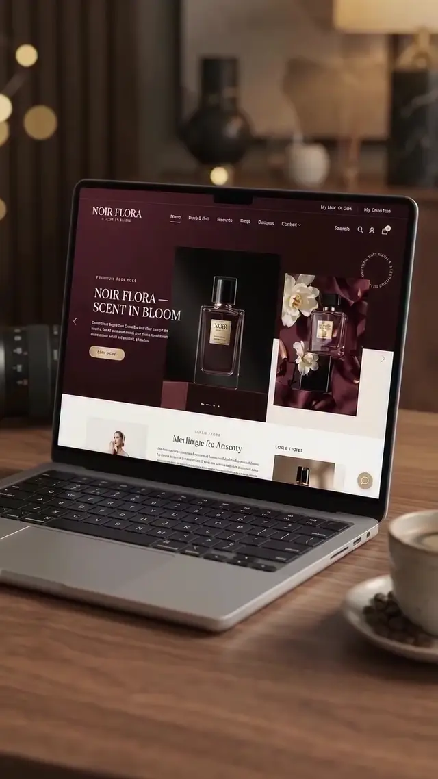 Cinematic Laptop Reveal Video Prompt for Luxury Brand and Ecommerce Ads