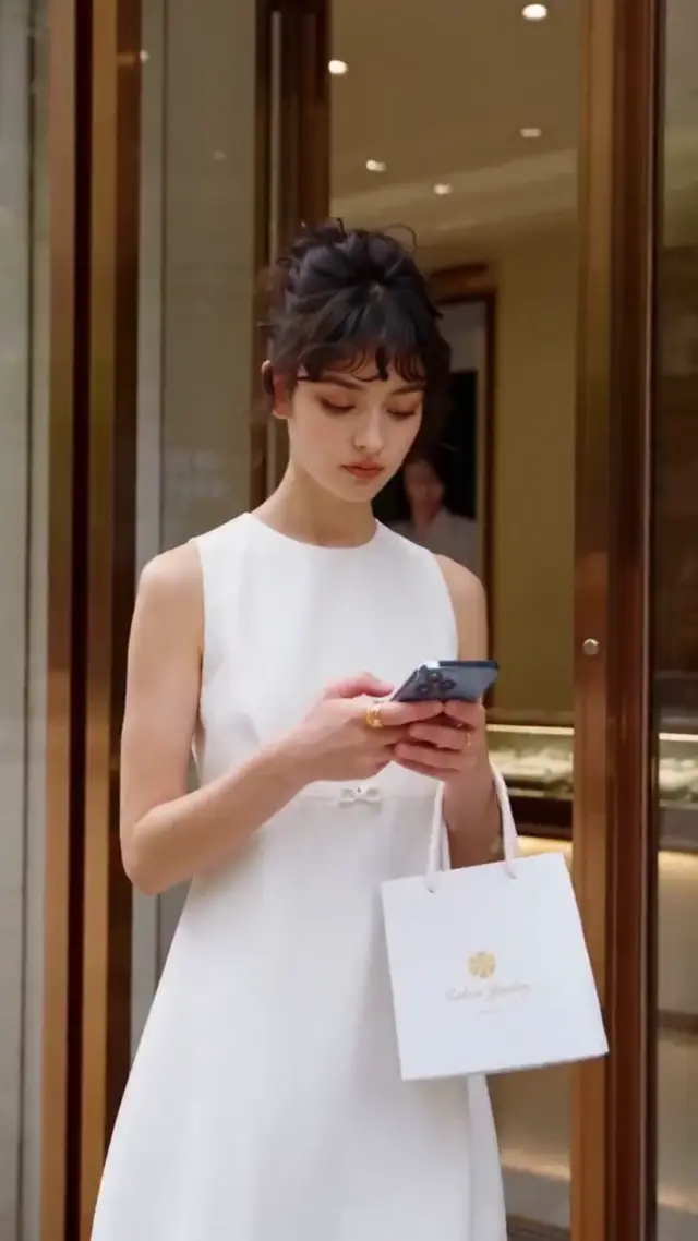 AI Jewelry Video Ads Using Comedic Slow-Motion Reveal Concept