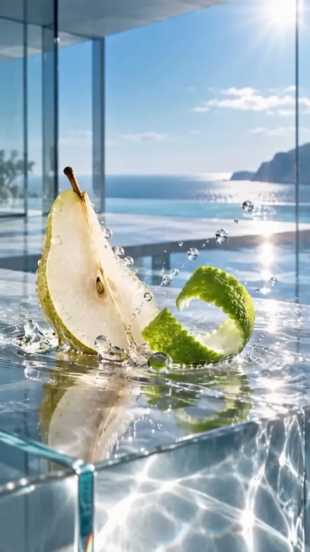 Fresh Fruit Splash to Luxury Reveal AI Video Prompt for Perfume Ads
