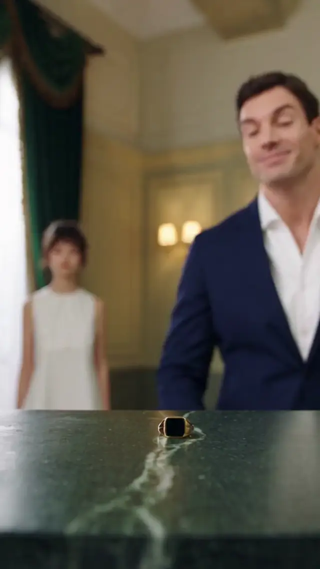Cinematic Comedy-to-Magic Ring Reveal: AI Video Prompt for Luxury Jewelry Ads