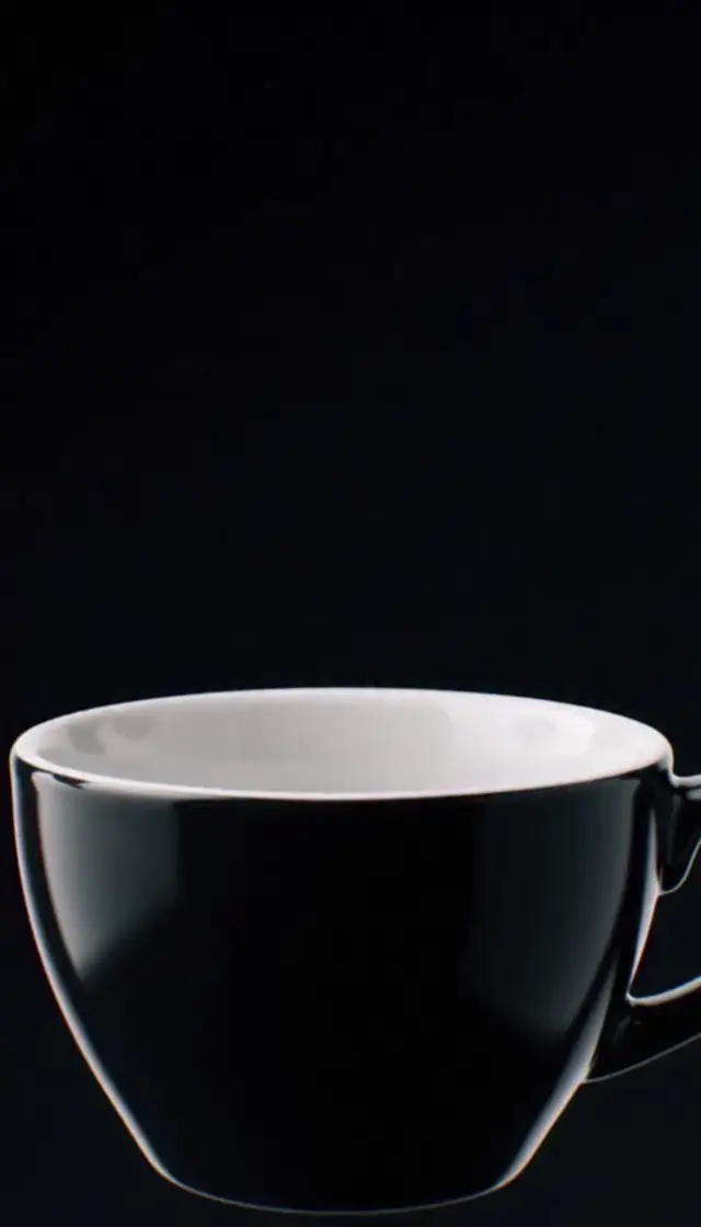 AI Fluid Sim Prompt: Coffee Meets Milk to Create a Blooming Liquid Rose