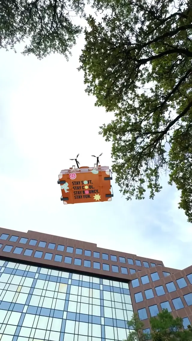 Drone Delivery Concept with Cargo Reveal AI Video Prompt for Ecommerce Ads