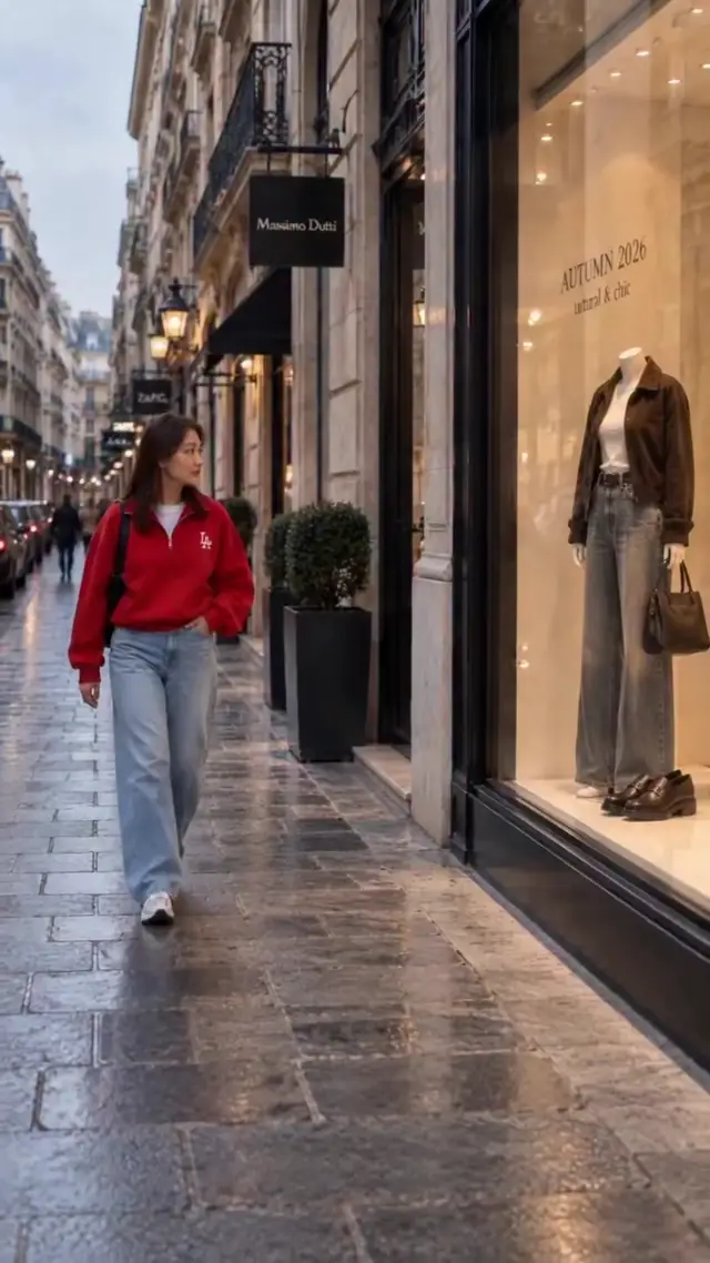 Magical Window Swap Fashion Ad: AI Video Prompt for Retail Creatives