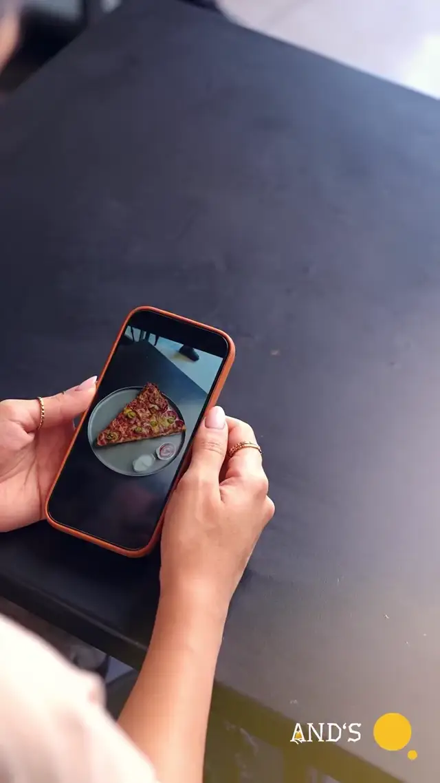 High-Contrast Pizza Flat Lay AI Video Prompt for Food Marketing