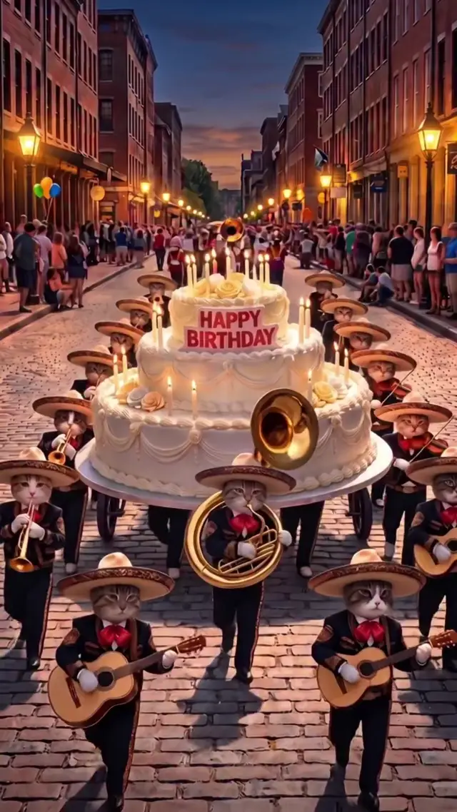 Cat Mariachi Birthday Party AI Video Prompt for Festive Brand Campaigns