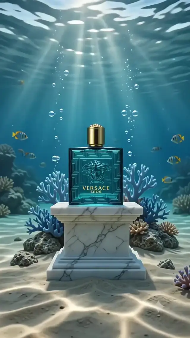 Underwater Luxury Perfume Ad Concept: AI Video Prompt for Premium Brand Campaigns