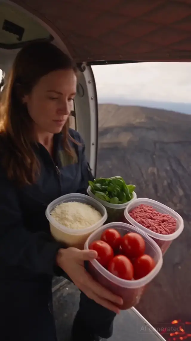 Surreal Helicopter Drop Video Prompt: Transform Food Products Into Viral Content